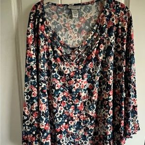 Catherine’s floral tunic 5x